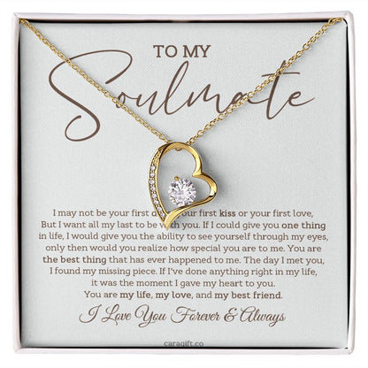 I want all my last to be with you - 0031d Her - Forever Love Necklace