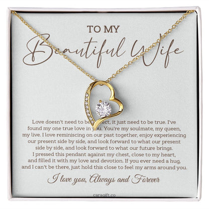 I've found my one true love in you - 0025d Her - Forever Love Necklace